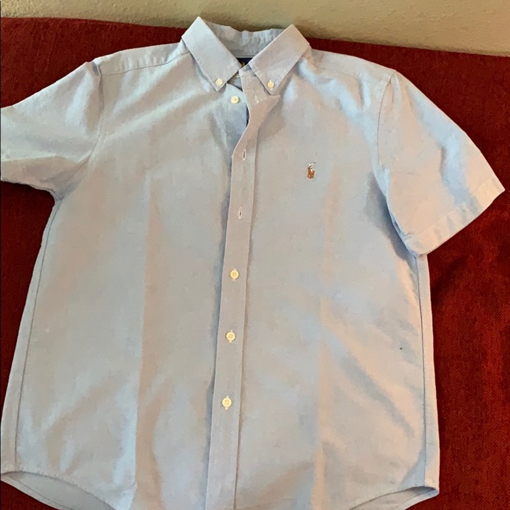 Boys Large Ralph Lauren Button down Collard